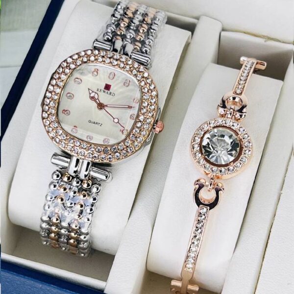 Gift luxury with a Premium Women’s Jewellery Set. Includes Diamond Bangle, Stone Case, and beautifully packaged in a Gift Box